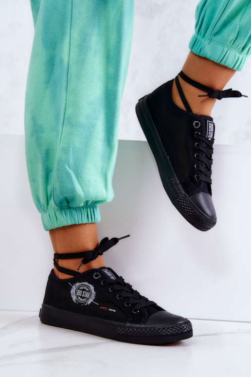 Sporta apavi brīvā laika apavi BIG STAR JJ274A256 melnas krāsas