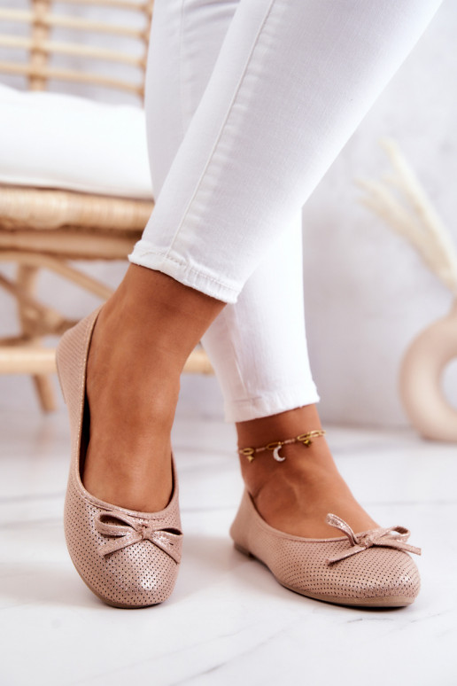 Balerīnas   Klasiska modeļa  Rozā krāsas Fimme