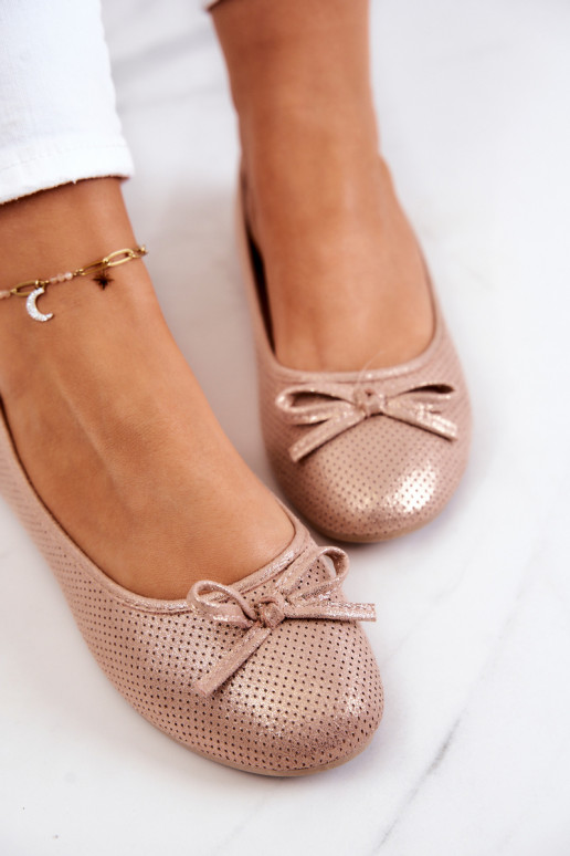 Balerīnas   Klasiska modeļa  Rozā krāsas Fimme