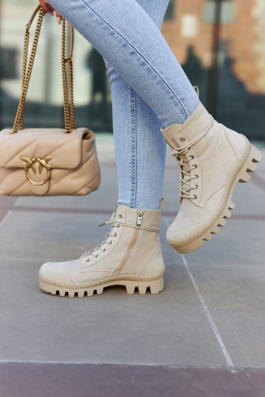 zamšādas Sieviešu puszābaki apavi Pelēkas krāsas Layden zamšādas Sieviešu puszābaki apavi Pelēkas krāsas Layden