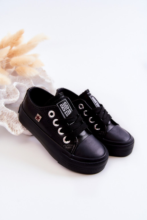 Bērnu apavi   brīvā laika apavi BIG STAR JJ374311 melnas krāsas Bērnu apavi   brīvā laika apavi BIG STAR JJ374311 melnas krāsas