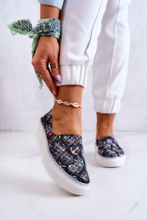 Sporta apavi Slip On Memory Foam Big Star JJ276012 melnas krāsas