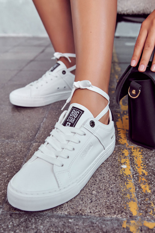 Sporta apavi Big Star JJ274211 Baltas-melnas krāsas