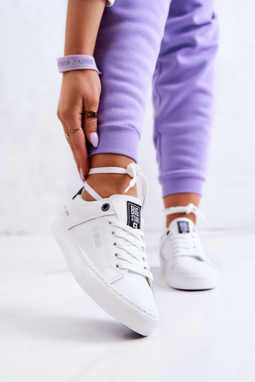 Sporta apavi Big Star JJ274211 Baltas-melnas krāsas