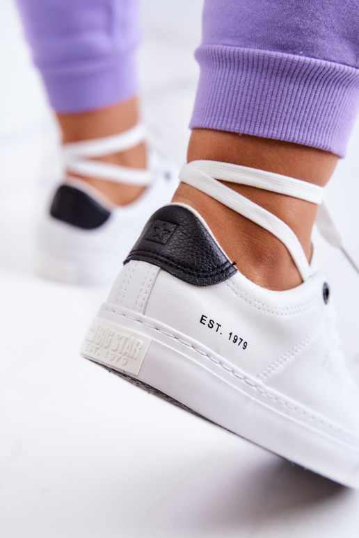 Sporta apavi Big Star JJ274211 Baltas-melnas krāsas