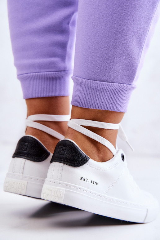 Sporta apavi Big Star JJ274211 Baltas-melnas krāsas