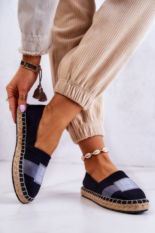 Espadrilles Big Star JJ274963 melnas krāsas Espadrilles Big Star JJ274963 melnas krāsas