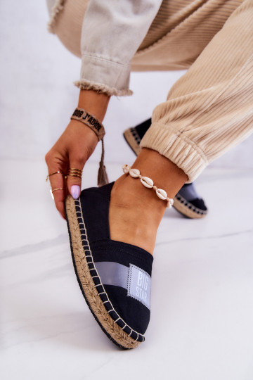 Espadrilles Big Star JJ274963 melnas krāsas 2
