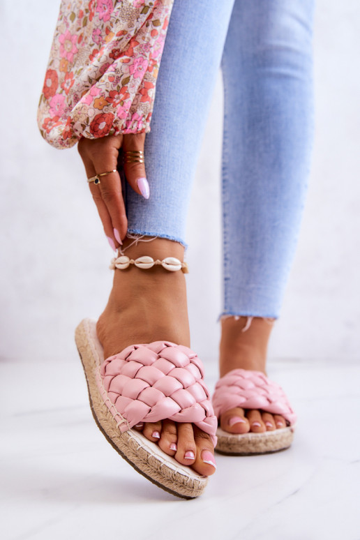 ar rakstiem Čības Big Star JJ274921 Rozā krāsas ar rakstiem Čības Big Star JJ274921 Rozā krāsas