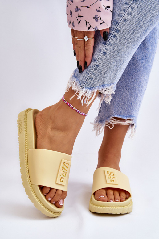 Čības Big Star JJ274A305 Dzelteni