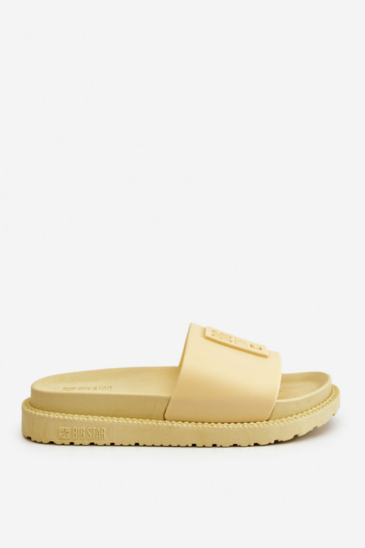 Čības Big Star JJ274A305 Dzelteni