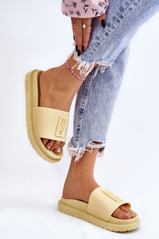 Čības Big Star JJ274A305 Dzelteni