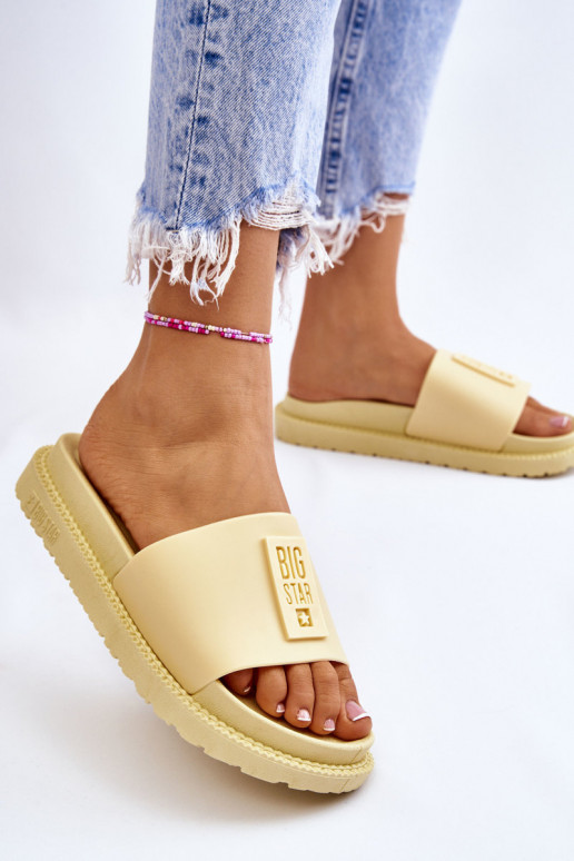 Čības Big Star JJ274A305 Dzelteni