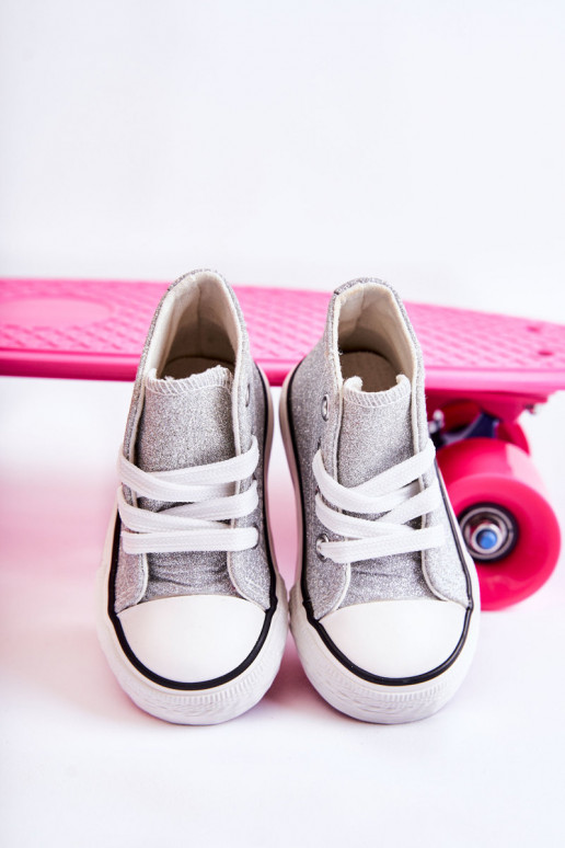 Bērnu apavi Sudraba krāsas Catrina Bērnu apavi Sudraba krāsas Catrina