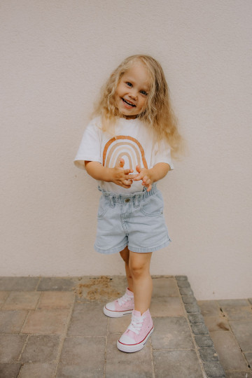 Bērnu apavi tõmblukuga Rozā krāsas Mona 2