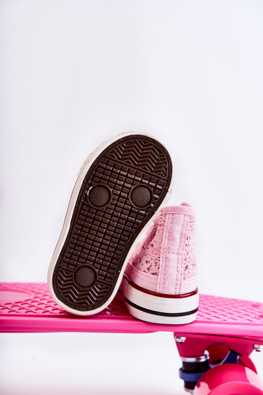 Bērnu apavi tõmblukuga Rozā krāsas Mona Bērnu apavi tõmblukuga Rozā krāsas Mona