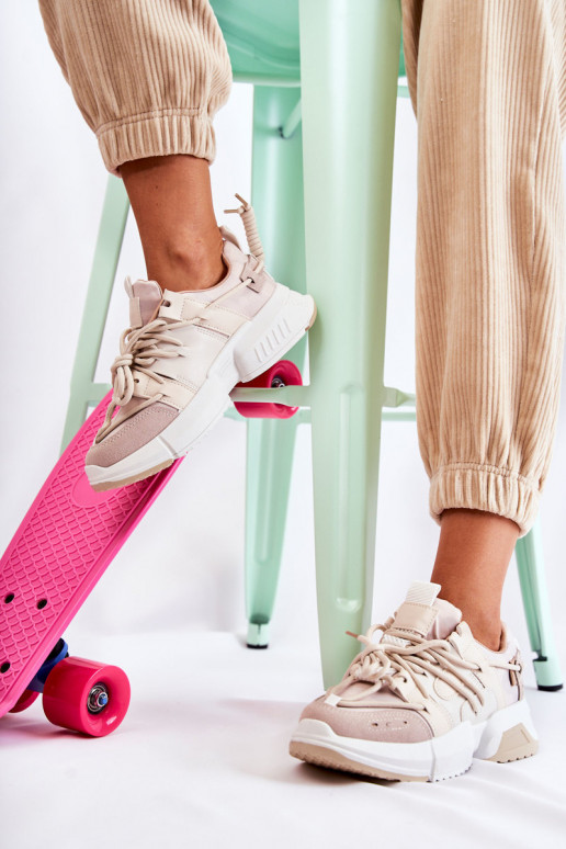 Sneakers modeļa apavi Sportiska stila apavi   brūnas krāsas Someday Sneakers modeļa apavi Sportiska stila apavi   brūnas krāsas Someday