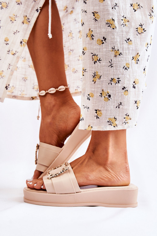 Stilīgas Čibas no dabīgas ādas smilšu krāsas Adaline