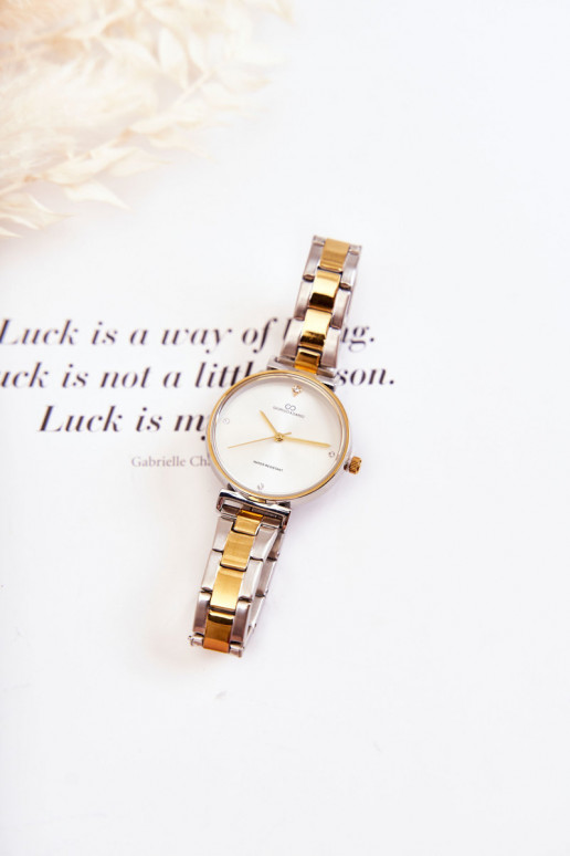 Sieviešu pulkstenis Giorgio & Dario Zelta krāsas-Sudraba krāsas Sieviešu pulkstenis Giorgio & Dario Zelta krāsas-Sudraba krāsas