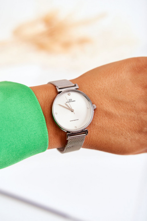 Sieviešu pulkstenis Giorgio & Dario  Sudraba krāsas Sieviešu pulkstenis Giorgio & Dario  Sudraba krāsas