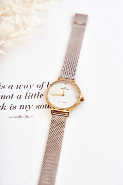 Sieviešu pulkstenis Giorgio & Dario  Zelta krāsas-Sudraba krāsas Sieviešu pulkstenis Giorgio & Dario  Zelta krāsas-Sudraba krāsas