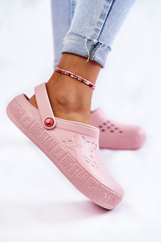 Vieglas čības  Big Star II275008 Rozā krāsas Vieglas čības  Big Star II275008 Rozā krāsas