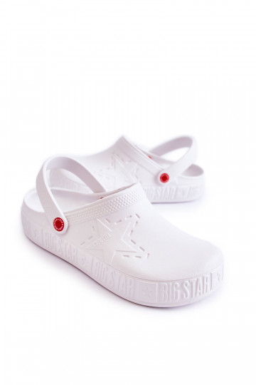 vīriešiem Vieglas čības  Big Star II175003 baltas krāsas