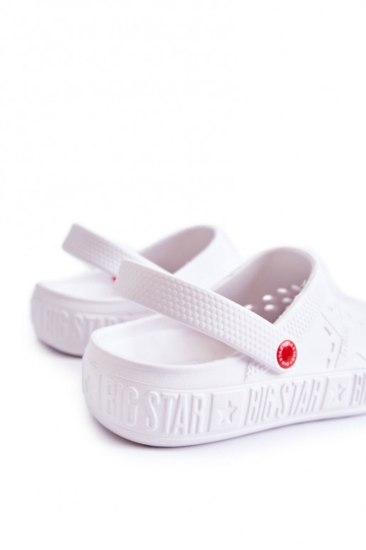vīriešiem Vieglas čības  Big Star II175003 baltas krāsas