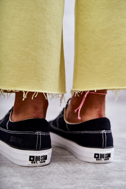 Auduma   Sporta apavi Big Star KK274019 melnas krāsas Auduma   Sporta apavi Big Star KK274019 melnas krāsas