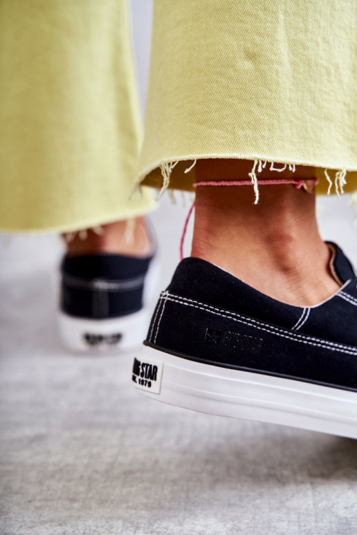 Auduma   Sporta apavi Big Star KK274019 melnas krāsas Auduma   Sporta apavi Big Star KK274019 melnas krāsas