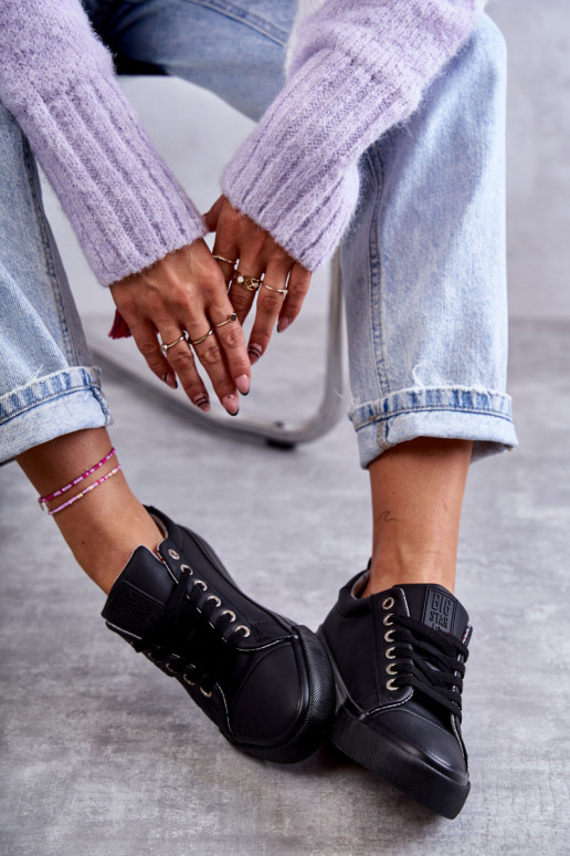 Sieviešu ikdienas apavi Big Star KK274006 melnas krāsas Sieviešu ikdienas apavi Big Star KK274006 melnas krāsas