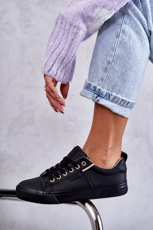 Sieviešu ikdienas apavi Big Star KK274006 melnas krāsas Sieviešu ikdienas apavi Big Star KK274006 melnas krāsas