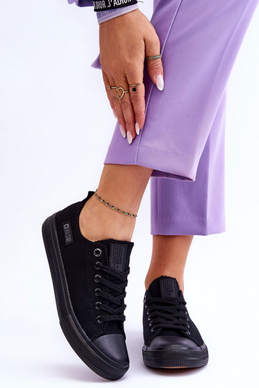 brīvā laika apavi Big Star KK274009 melnas krāsas brīvā laika apavi Big Star KK274009 melnas krāsas