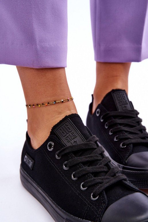 brīvā laika apavi Big Star KK274009 melnas krāsas brīvā laika apavi Big Star KK274009 melnas krāsas