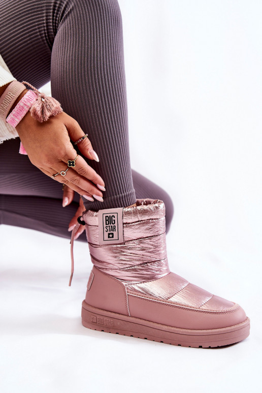 sniega apavi Big Star II274119 Rozā krāsas sniega apavi Big Star II274119 Rozā krāsas