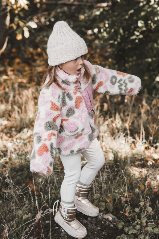 Sniega apavi Big Star KK374221 smilšu krāsas-Zelta krāsas