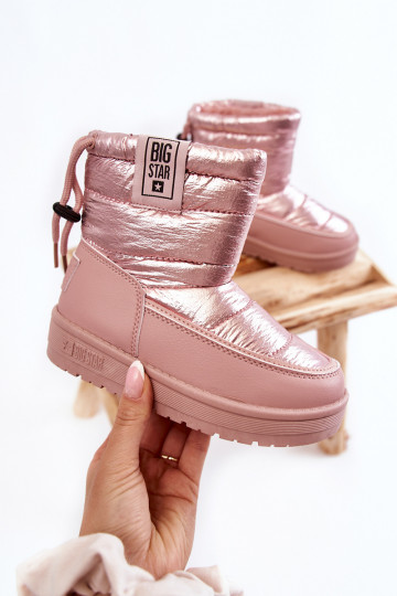 Sniega apavi Big Star KK374219 Rozā krāsas 2