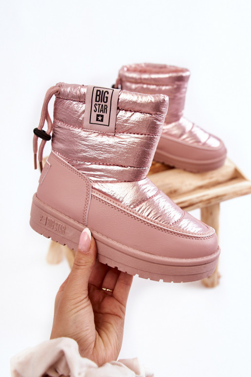 Sniega apavi Big Star KK374219 Rozā krāsas