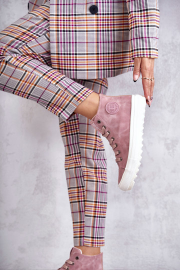 sieviešu puszābaki Big Star  siltināti Rozā krāsas EE274113 2