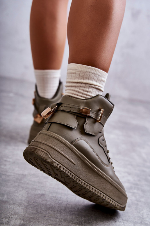 siltināti  sporta apavi Zaļas krāsas Lexa siltināti  sporta apavi Zaļas krāsas Lexa