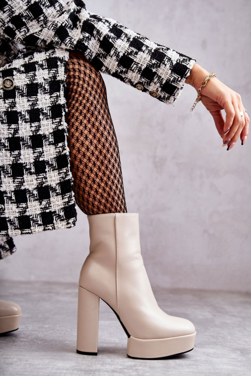 Sieviešu puszābaki ar papēdi smilšu krāsas Kaysa Sieviešu puszābaki ar papēdi smilšu krāsas Kaysa