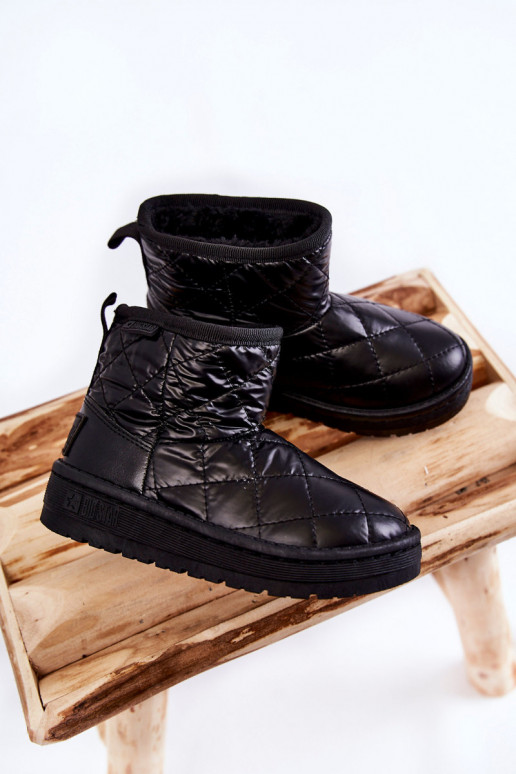 Bērnu ziemas apavi Big Star KK374242 melnas krāsas Bērnu ziemas apavi Big Star KK374242 melnas krāsas