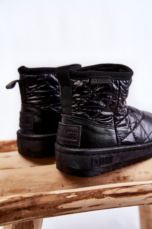 Bērnu ziemas apavi Big Star KK374242 melnas krāsas Bērnu ziemas apavi Big Star KK374242 melnas krāsas