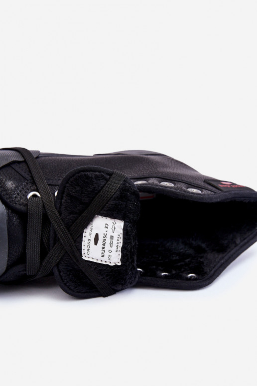 tõmblukuga Cross Jeans KK2R4055C melnas krāsas