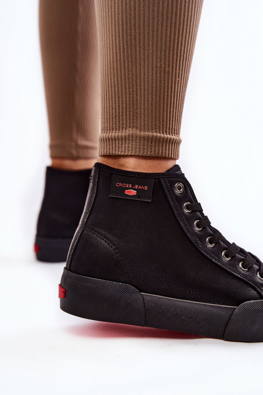 tõmblukuga Cross Jeans KK2R4055C melnas krāsas