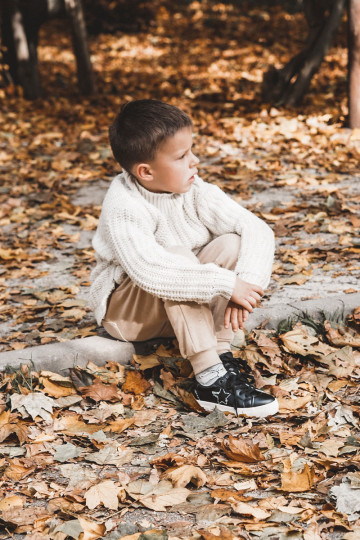 Bērnu sporta apavi šņorējami Big Star KK374223 melnas krāsas 2