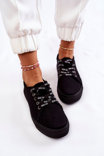 Sieviešu apavi Memory Foam System Big Star KK276001 melnas krāsas 2