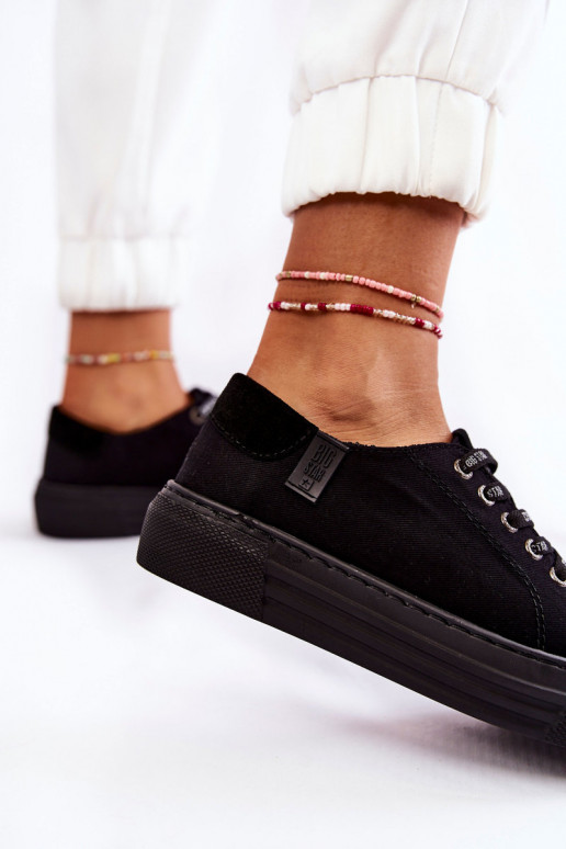 Sieviešu apavi Memory Foam System Big Star KK276001 melnas krāsas