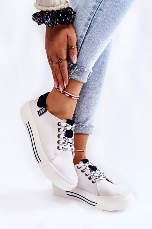 Sieviešu apavi Memory Foam System Big Star KK276002 baltas krāsas