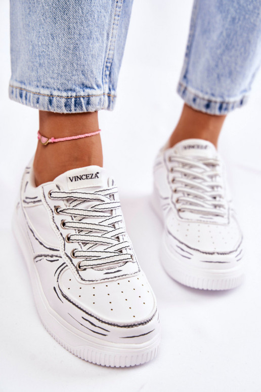 sporta apavi baltas krāsas Solveig sporta apavi baltas krāsas Solveig